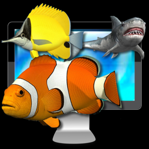 Desktop Aquarium 3D LIVE Wallpaper & ScreenSaver для Мак ОС