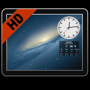 Живые обои HD+: прогноз погоды & заставку экрана Mac OS X
