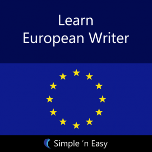 Learn European Writer для Мак ОС