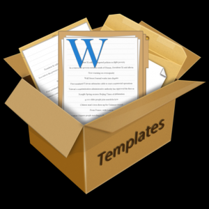 Templates for MS Word by Fututime для Мак ОС