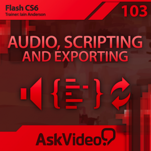 AV for Flash CS6 103 - Audio, Scripting and Exporting для Мак ОС