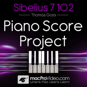 Course for Sibelius Piano Score Project для Мак ОС