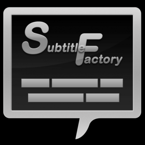 Subtitle Factory для Мак ОС