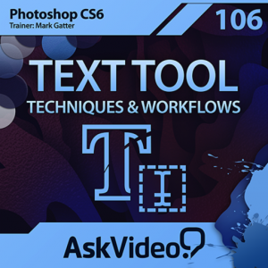 AV for Photoshop CS6 - Text Tool Techniques для Мак ОС