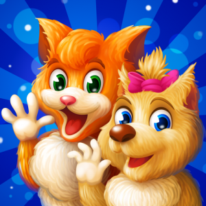 Приключения кошки и собаки - игры для детей для Мак ОС