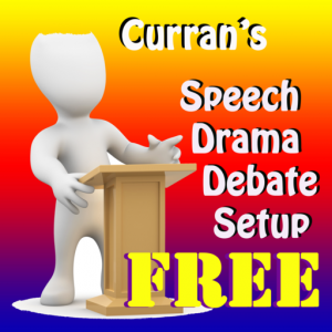 Currans Speech Drama Debate Setup FREE для Мак ОС