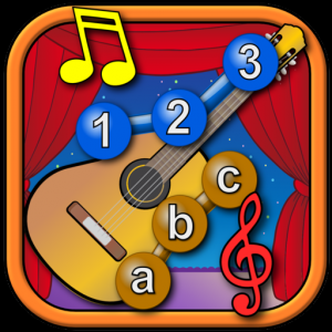 Детские музыкальные инструмента подключить точек Пазлы - учиться ABC числа фигур и для малышей для Мак ОС
