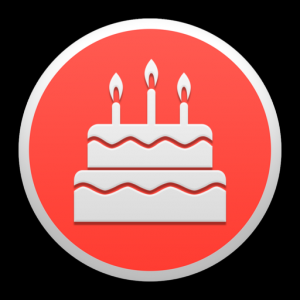 Birthdays - Widget for upcoming birthdays at a glance для Мак ОС
