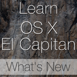 Learn - OS X El Capitan What's New Edition для Мак ОС