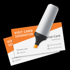 Visit Card Generator для Мак ОС