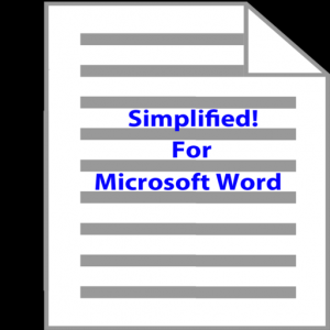 Simplified! For Microsoft Word для Мак ОС
