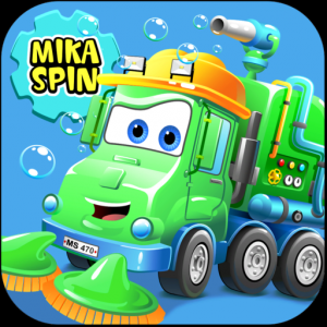 Mika 'Sweeper' Spin — street sweeper fun game for kids для Мак ОС