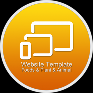 Website Template (Foods & Plant & Animal) With Html Files Pack3 для Мак ОС
