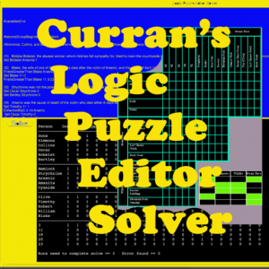 Curran's Logic Puzzle Editor Solver для Мак ОС