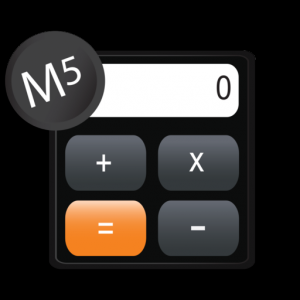 M5 Calculator - The Awesome Simple Everyday Memory Calculator для Мак ОС