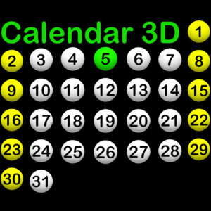 Calendar 3D для Мак ОС