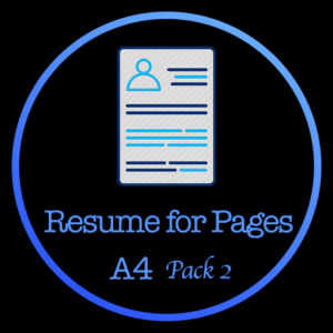 Resume Templates(A4 Size) for Pages для Мак ОС
