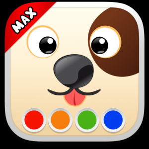 Раскраска - Собаки MAX для Мак ОС