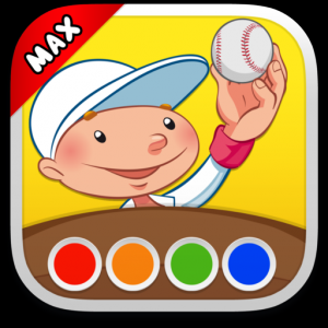 Раскраска - Виды спорта MAX для Мак ОС