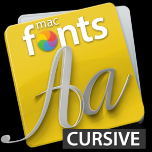macFonts Cursive для Мак ОС