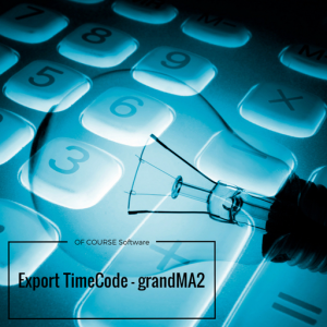 Export TimeCode - gma2 для Мак ОС