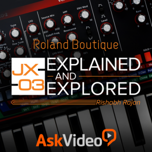 Tour of the Roland Boutique JX-03 Mac OS X