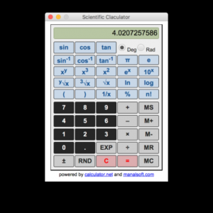 Scientific Calculator 3 для Мак ОС