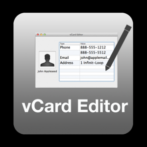 vCard Editor2 для Мак ОС