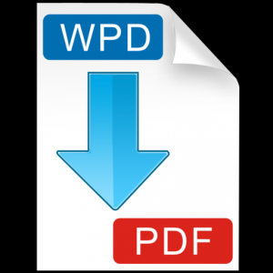 WPD to PDF для Мак ОС