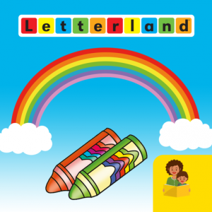 Letterland Rainbow Writing - Trace letter shapes для Мак ОС