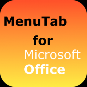 Menu Tab - for Microsoft Office Quickly access Word, Excel, Powerpoint and Outlook from menu bar tab window для Мак ОС