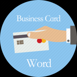 Business Card for Word - Templates Design by Liu для Мак ОС