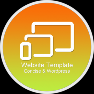 Website Template(Concise&Wordpress) With Html Files Pack8 для Мак ОС