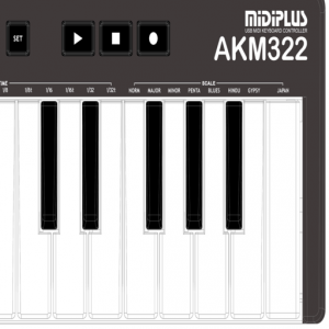 AKM322 MIDIEditor для Мак ОС