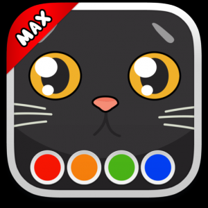 Раскраска - Коты MAX для Мак ОС