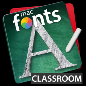 macFonts Classroom для Мак ОС