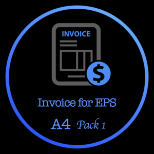 Invoice for EPS - A4 Size для Мак ОС